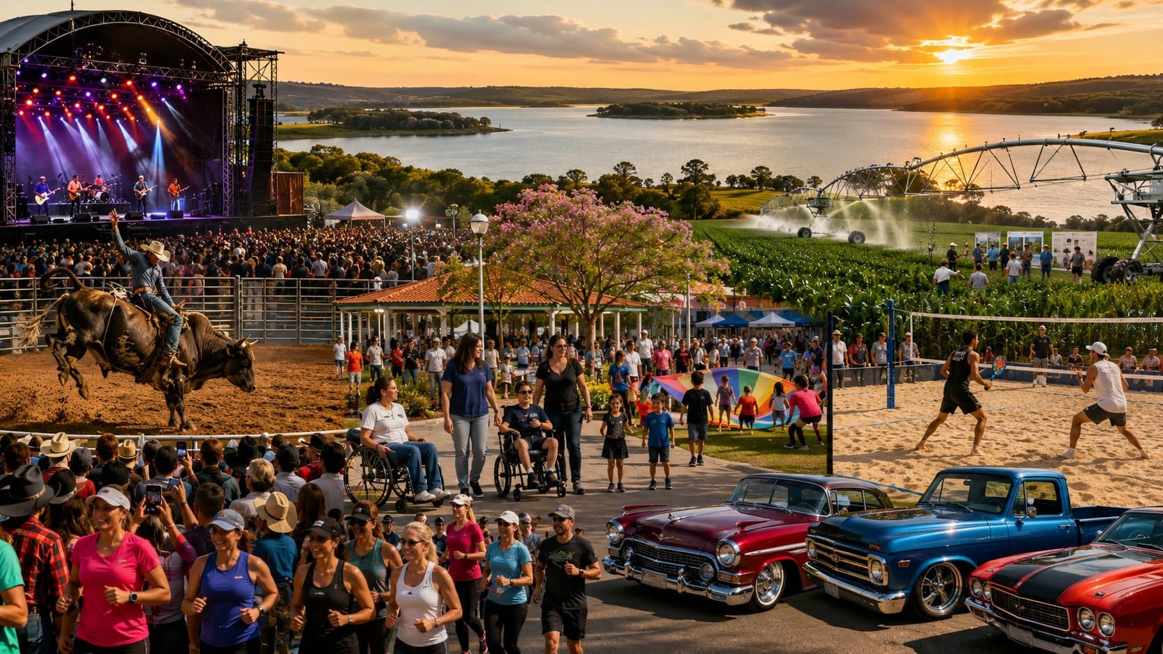 Confira a agenda do fim de semana em Avaré e região, de 28 a 30 de agosto, com Festa do Peão de Itaí, Irrigashow, esporte, música, turismo, saúde, inclusão e lazer.